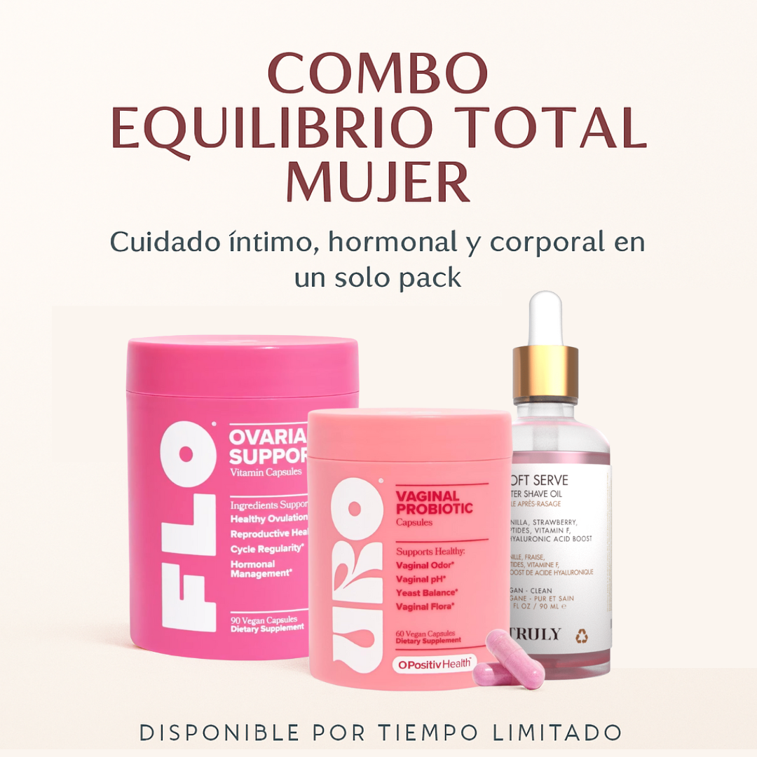 ✨ Combo Equilibrio Total Mujer (URO, FLO y TRULY)